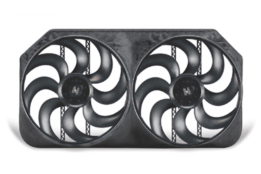 15" Flex-a-lite Universal Dual Shrouded S-Blade Electric Fan