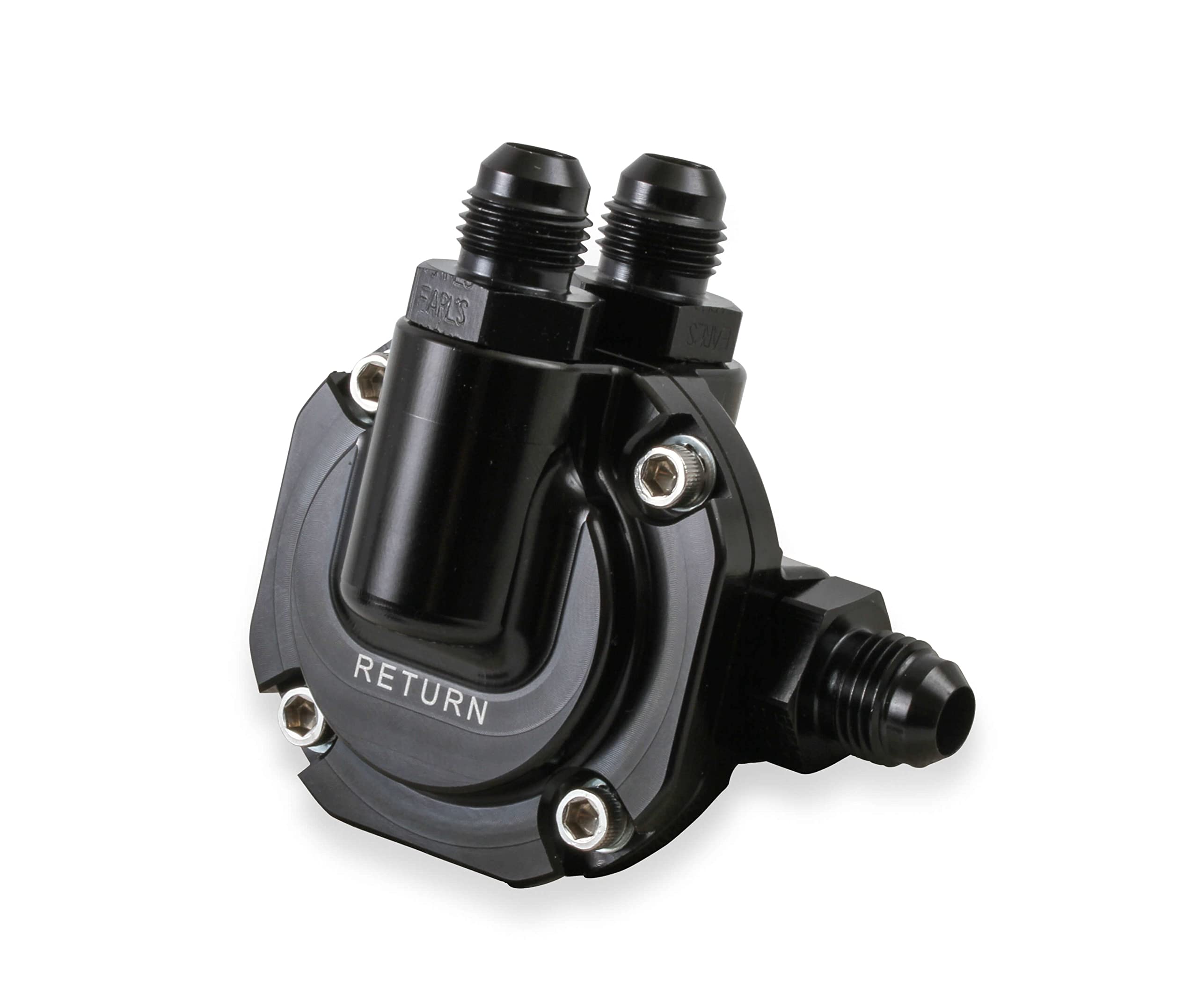 12-893 Holley: Billet Fuel Pressure Regulator 58.5Psi 6An In/Out