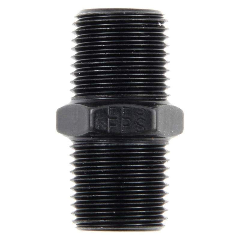 1/4 MPT Pipe Nipple Fragola 491102-BL Black