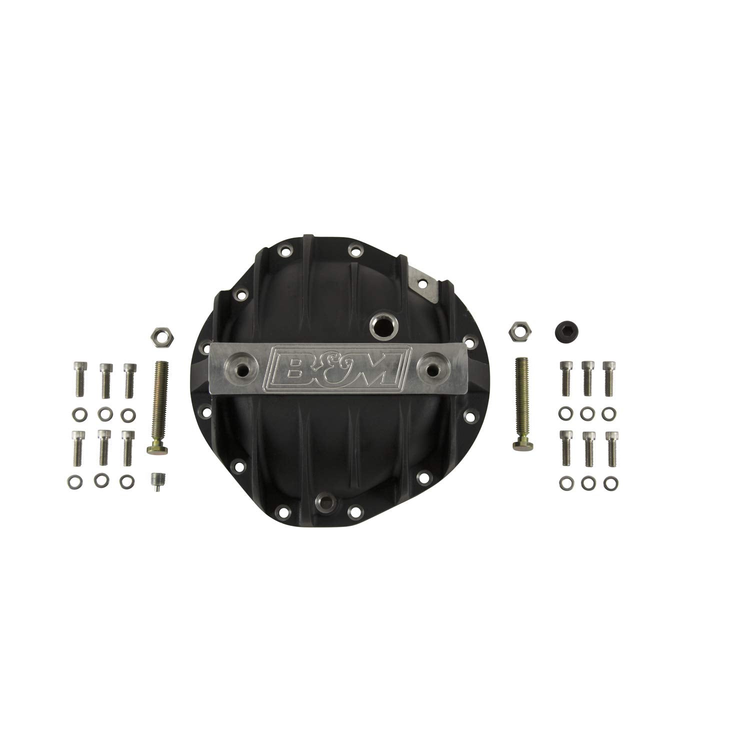 Hi-Tek B&M 71504 Aluminum Differential Cover - Black