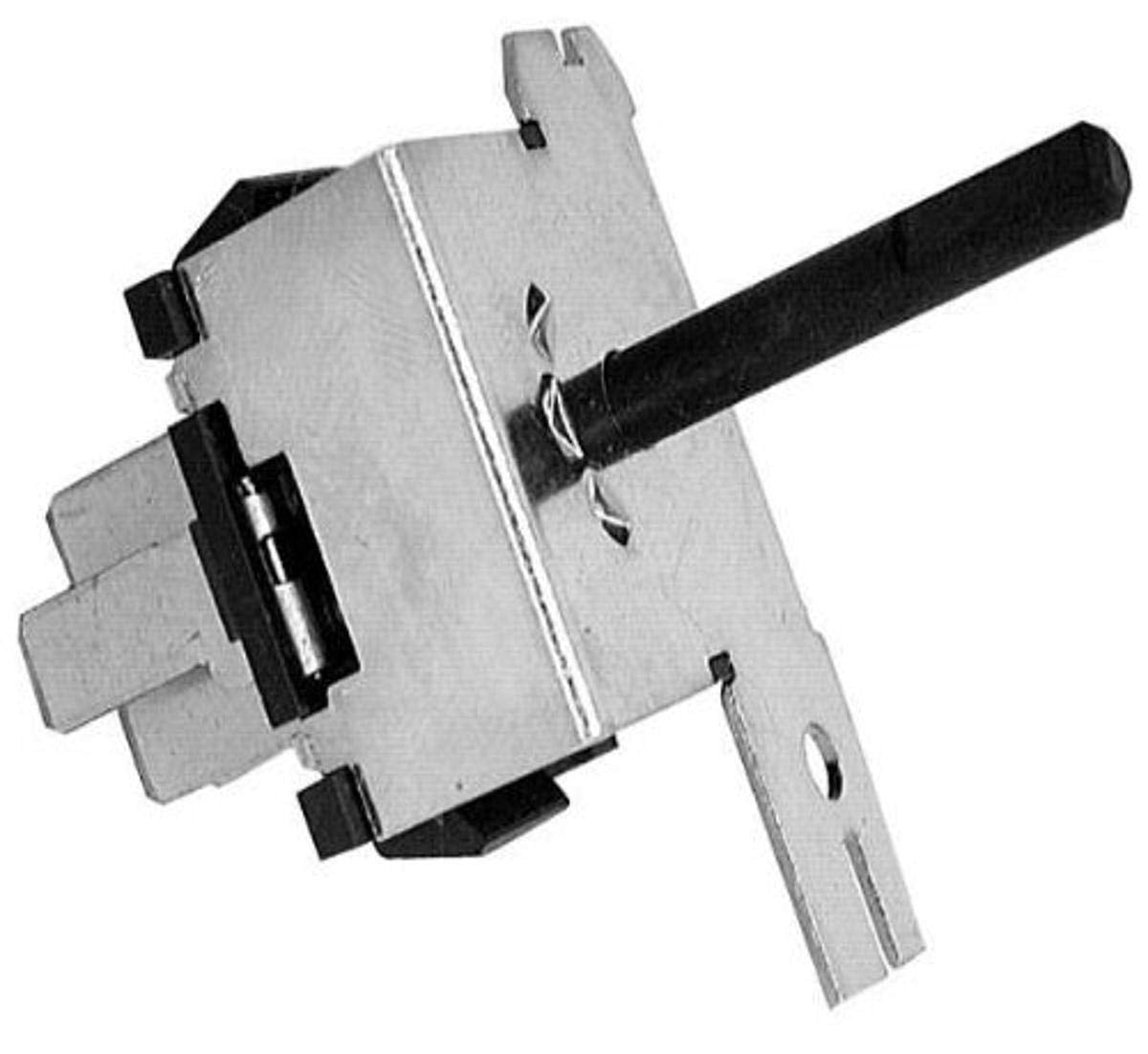 Heater Switch Omix-Ada 17903.04, Black