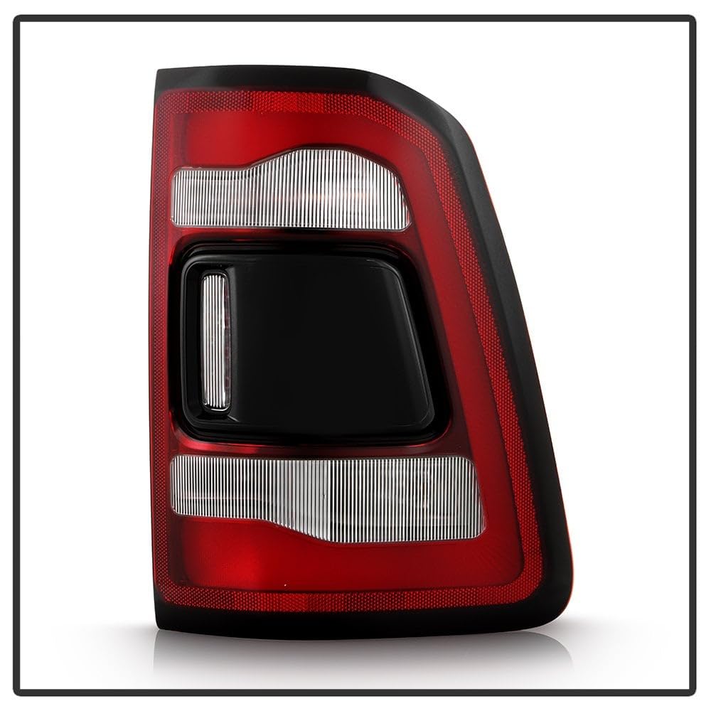 Dodge Ram 1500 Rebel (Non Blind Spot Sensor) LED Tail Light - OE Black Red Right Spyder