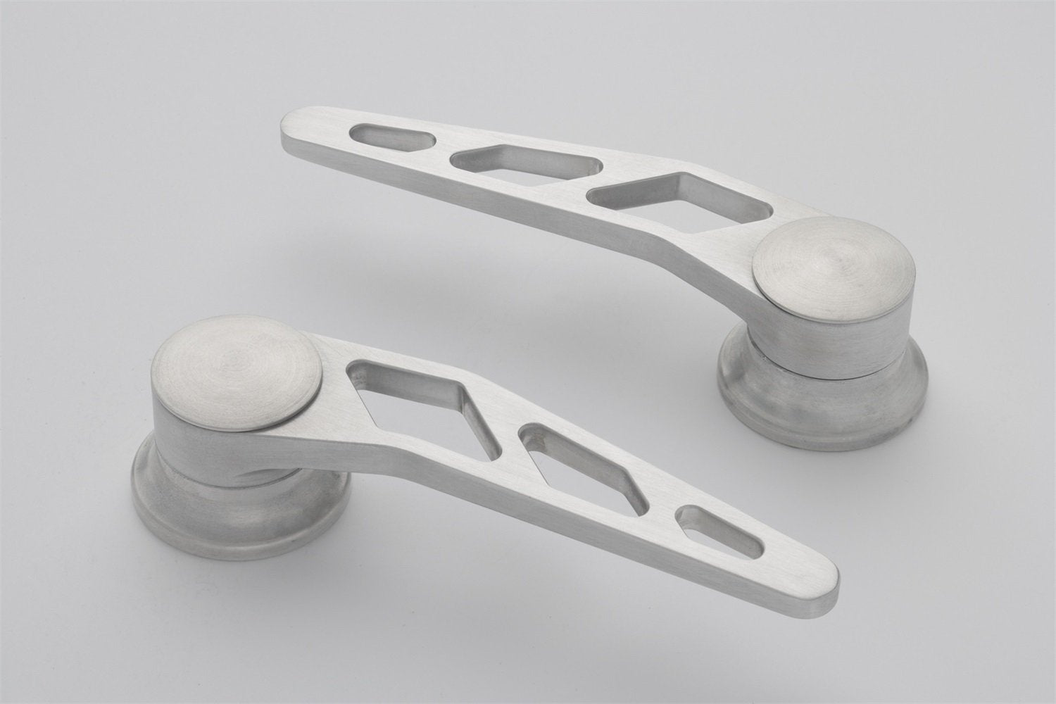 Brushed Billet Aluminum Door Handle Lokar IDH-2008 - Pair