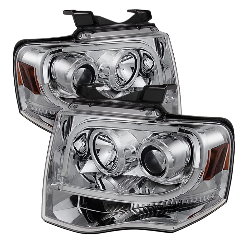 Auto Spyder 5079510 Projector Style Headlights Chrome/Clear