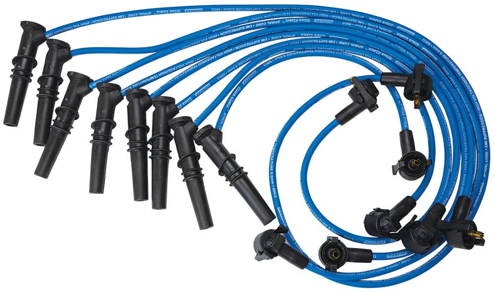 Moroso Blue Max 72646 Spark Plug Wires, 96-98 Ford Mustang V8 SOHC