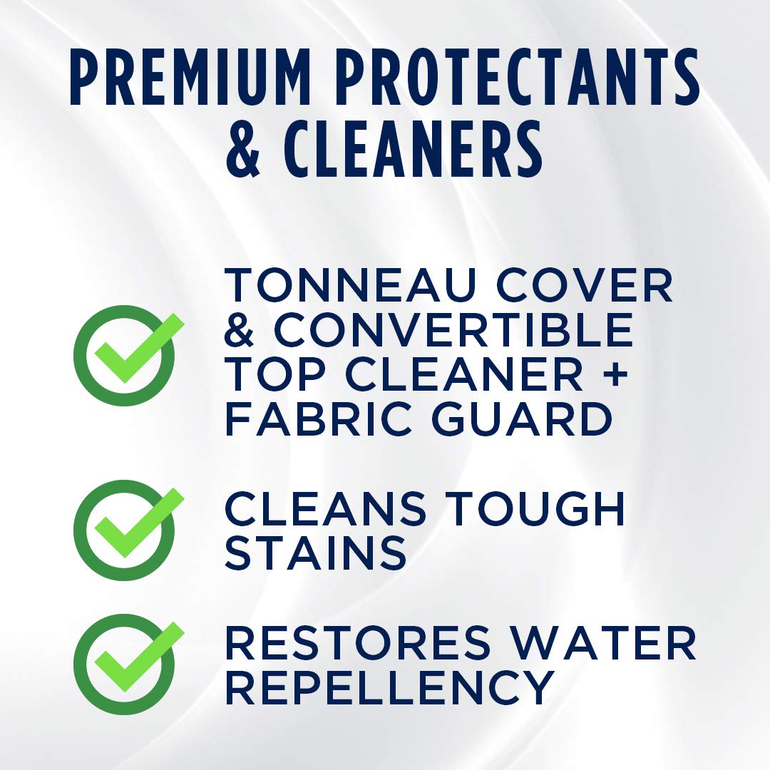 Convertible Top Cleaning and Care Kit 303 Products (30520) with Cleaner and Fabric Guard Helps Maintain Water Repellency, Protects Fabric Convertible Tops and Tonneau Covers, 32 fl oz