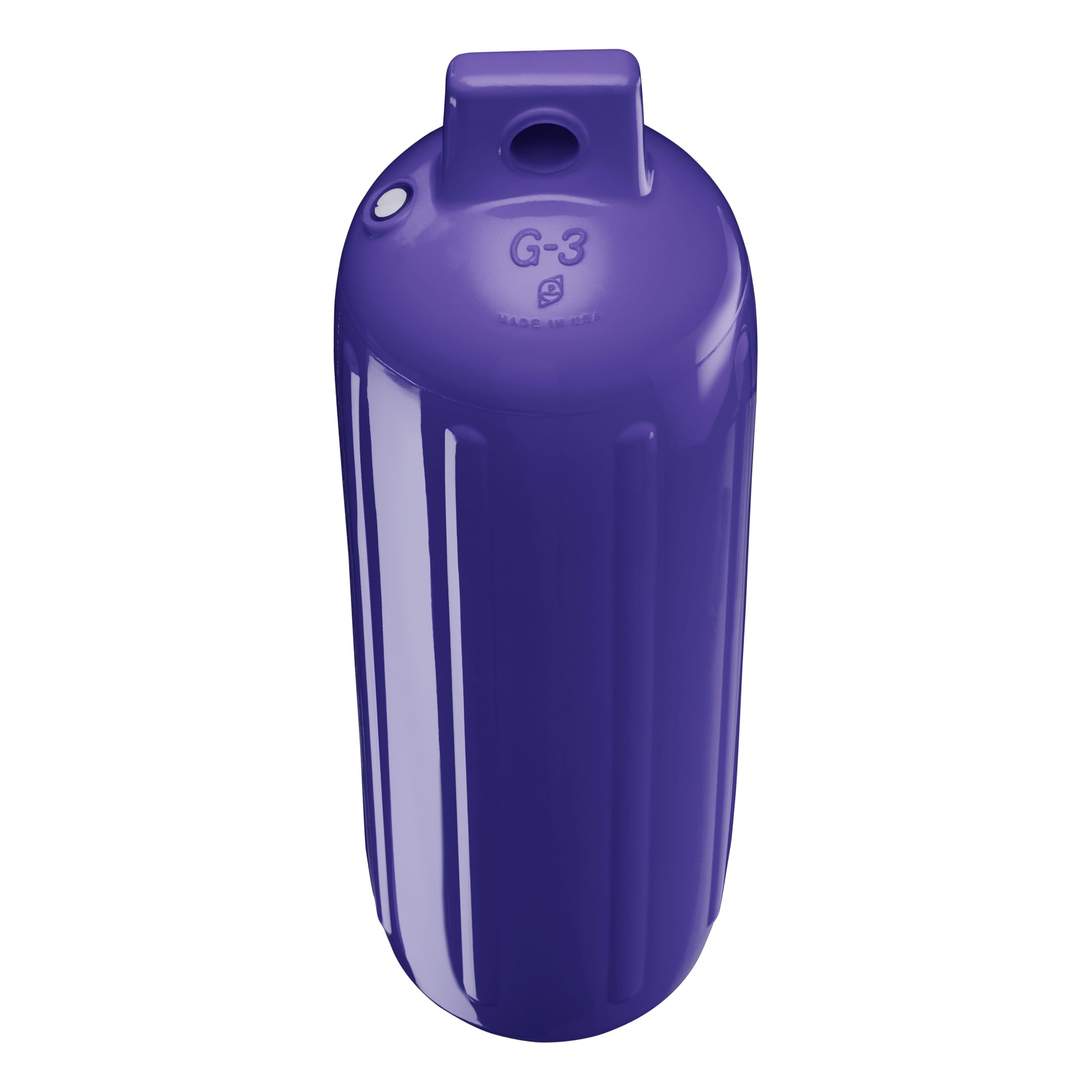 Purple Polyform G-3 Boat Fender