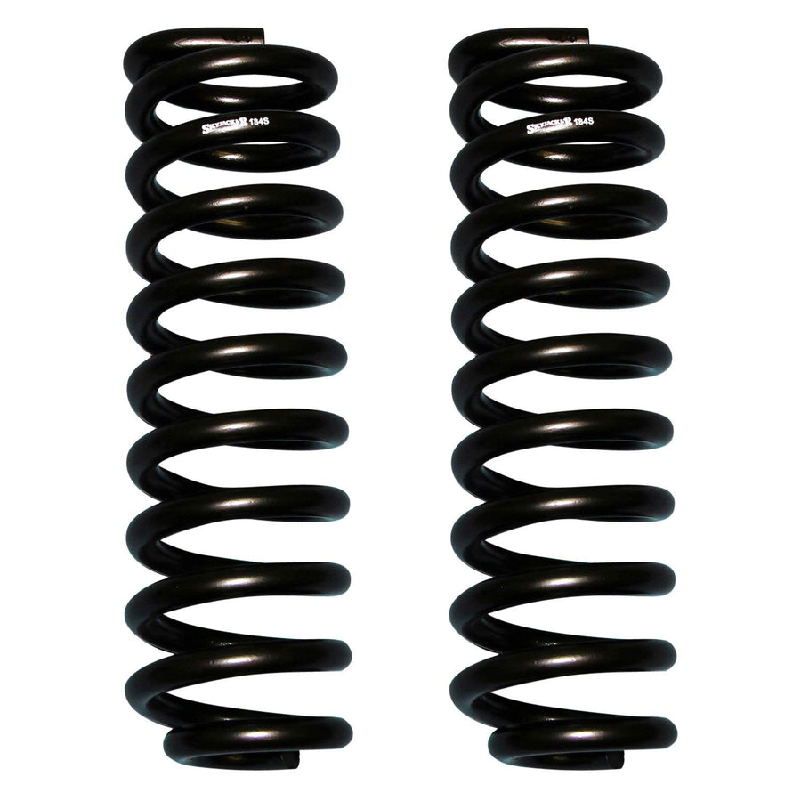Skyjacker Suspension Lift Kit 184BK-B w/Shock Black MAX Shocks 4 in. Lift Incl. Front Coil Springs Brackets Rear U Bolt Kit Rear Block