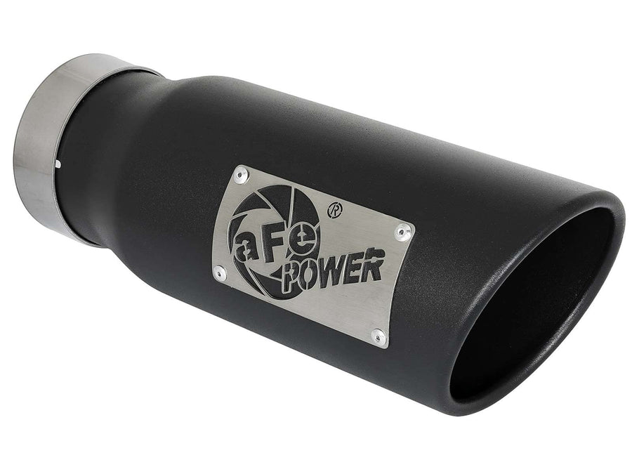Vulcan Series aFe POWER 49-33130-B Cat-Back Exhaust System, 3" 304 Stainless Steel, Black Tips, for 2015-2020 Ford F-150