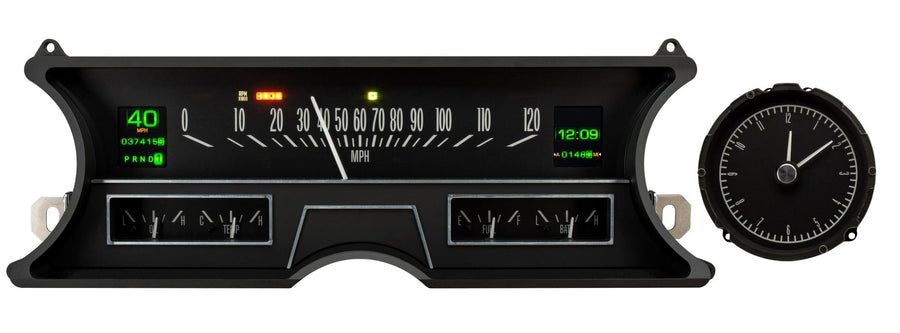 Dakota Digital Retrotech Gauge Instrument System RTX-65C-CAD-X Compatible with Cadillac 1965-66