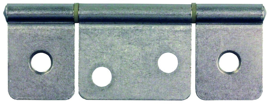 Non-Mortise Hinge JR Products 70635 - Satin Nickel 3.5 x 1.5 x 1.2"