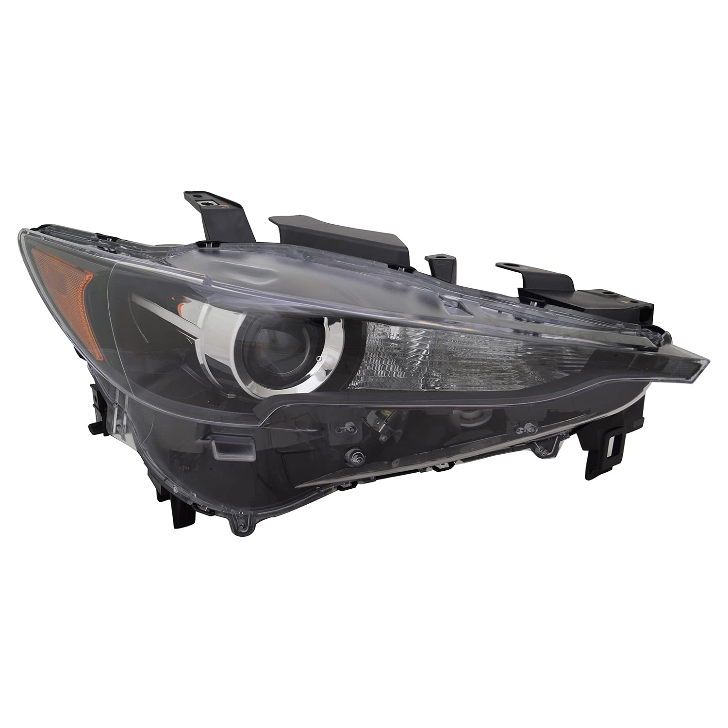 Right TYC Headlight Assembly Compatible with 2017-2021 Mazda CX-5
