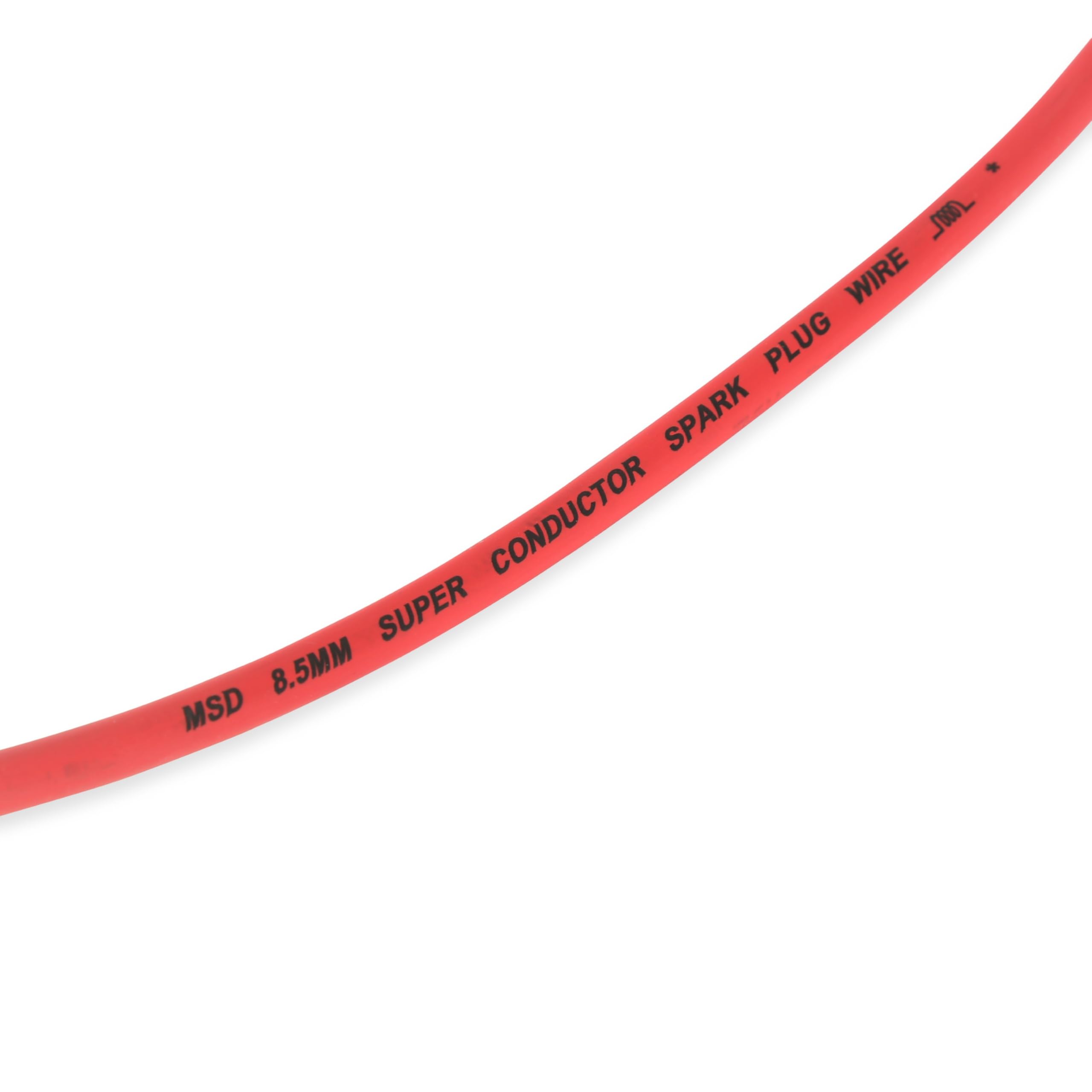 Super Conductor MSD 31869 Spark Plug Wire Set, Red