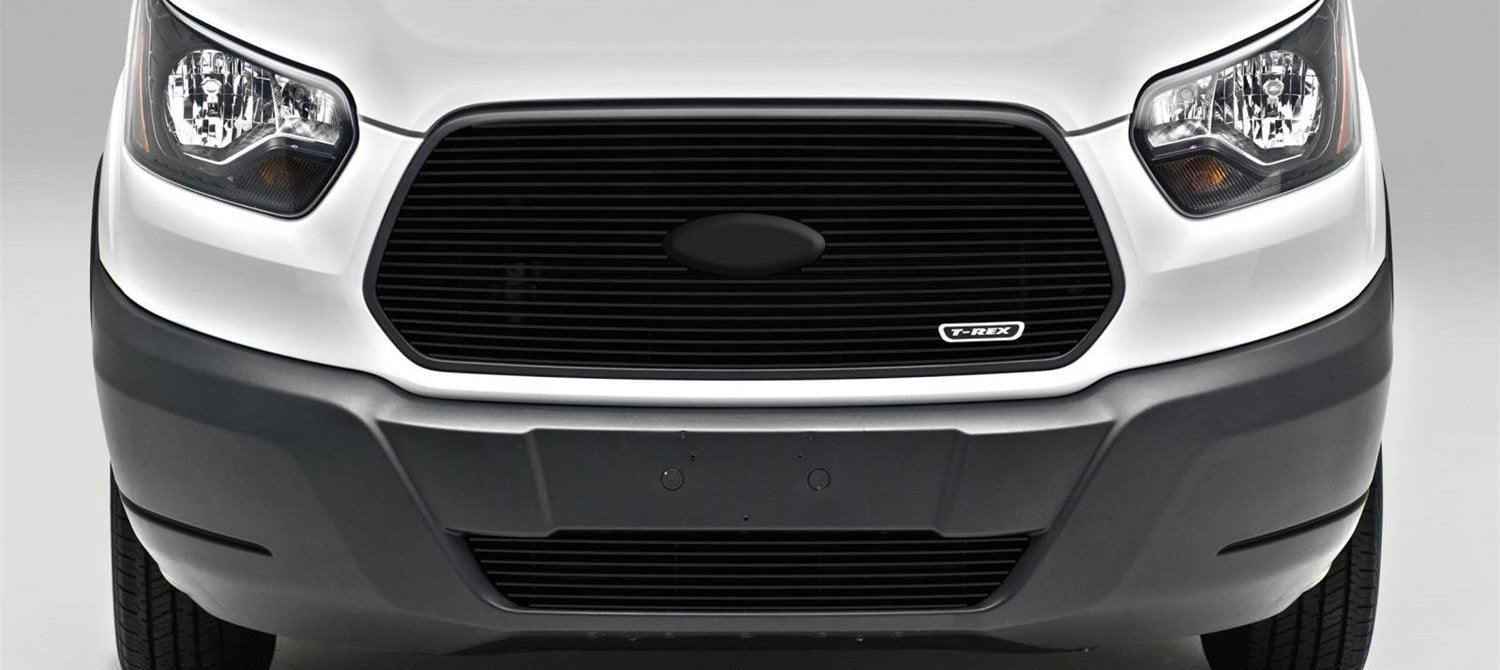 2016-2018 Ford Transit T-Rex Grilles Billet Grille, Black, 1 Pc, Insert - PN #6205751