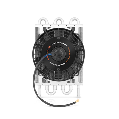 Mishimoto Heavy Duty MMOC-F Racing Transmission Cooler, with Electric Fan for Maximum Cooling, Universal Fit
