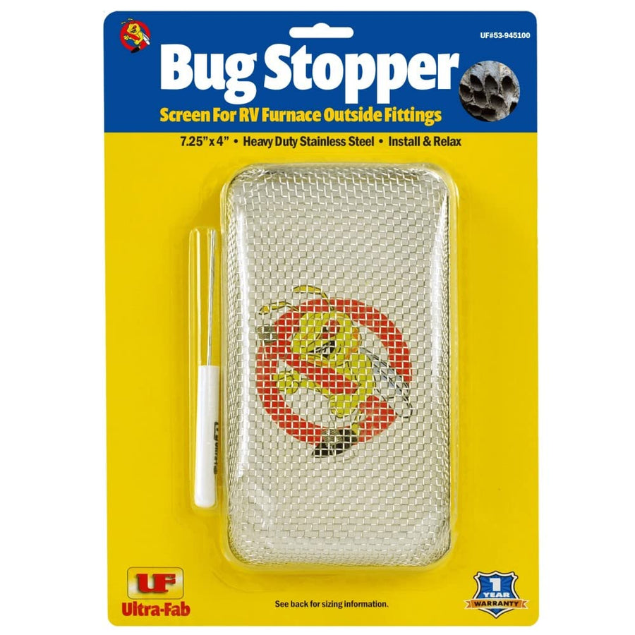Ultra-Fab UF Bug Stopper Screen for RV Furnace Outside Fittings 53-945100