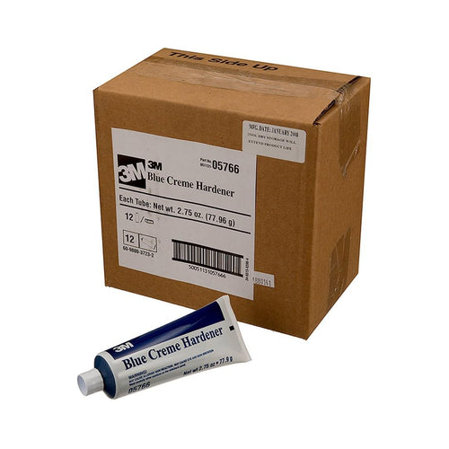 3M 7100009748 05766 Crème Hardener - Blue, 2.75 oz. Tube, 12 Per Case