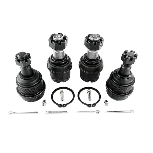 Ball Joint Kit 4 - 2 Upper and 2 Lower Fits Dodge RAM 1500, 2500 and 3500