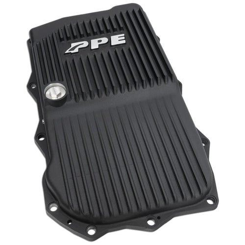 Heavy-Duty PPE Cast Aluminum Transmission Pan (Black) 228053420 Compatible with Jeep/Dodge 2014-2020+ Grand Cherokee/Durango with an 845RE/850RE or 8HP70/8HP77 Transmission