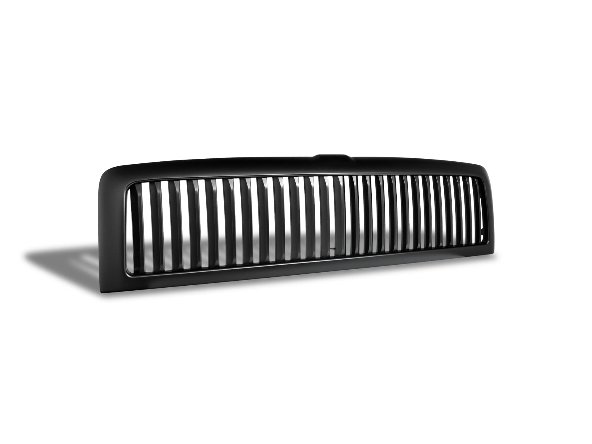 Vertical Front Hood Grille Armordillo USA - Matte Black Fits 1994-2001 Dodge Ram 1500/1994-2002 2500 3500