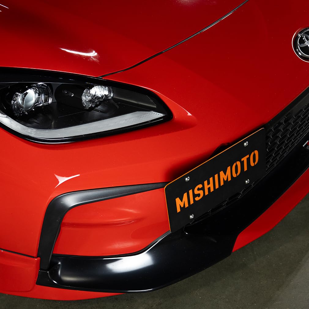 Mishimoto Relocation Kit License Plate, Compatible with Subaru BRZ/Toyota GR86 2022+