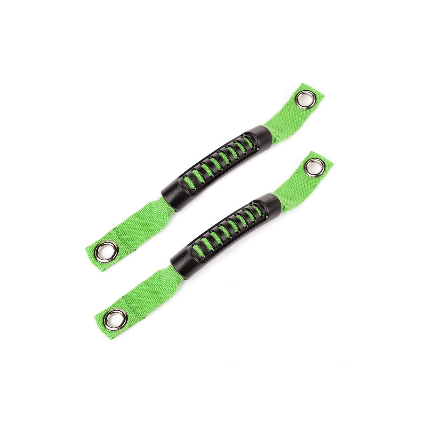 Grab Handle, A-Pillar Mounted, Green | Rugged Ridge | 13305.18 | Fits 2007-2018 Jeep Wrangler JK