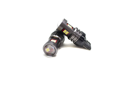 Race Sport Lighting Terminator Series WHITE 7440 Base LED Replacement Bulbs - Back-Up Light, Rear, Fog Light, Turn Light