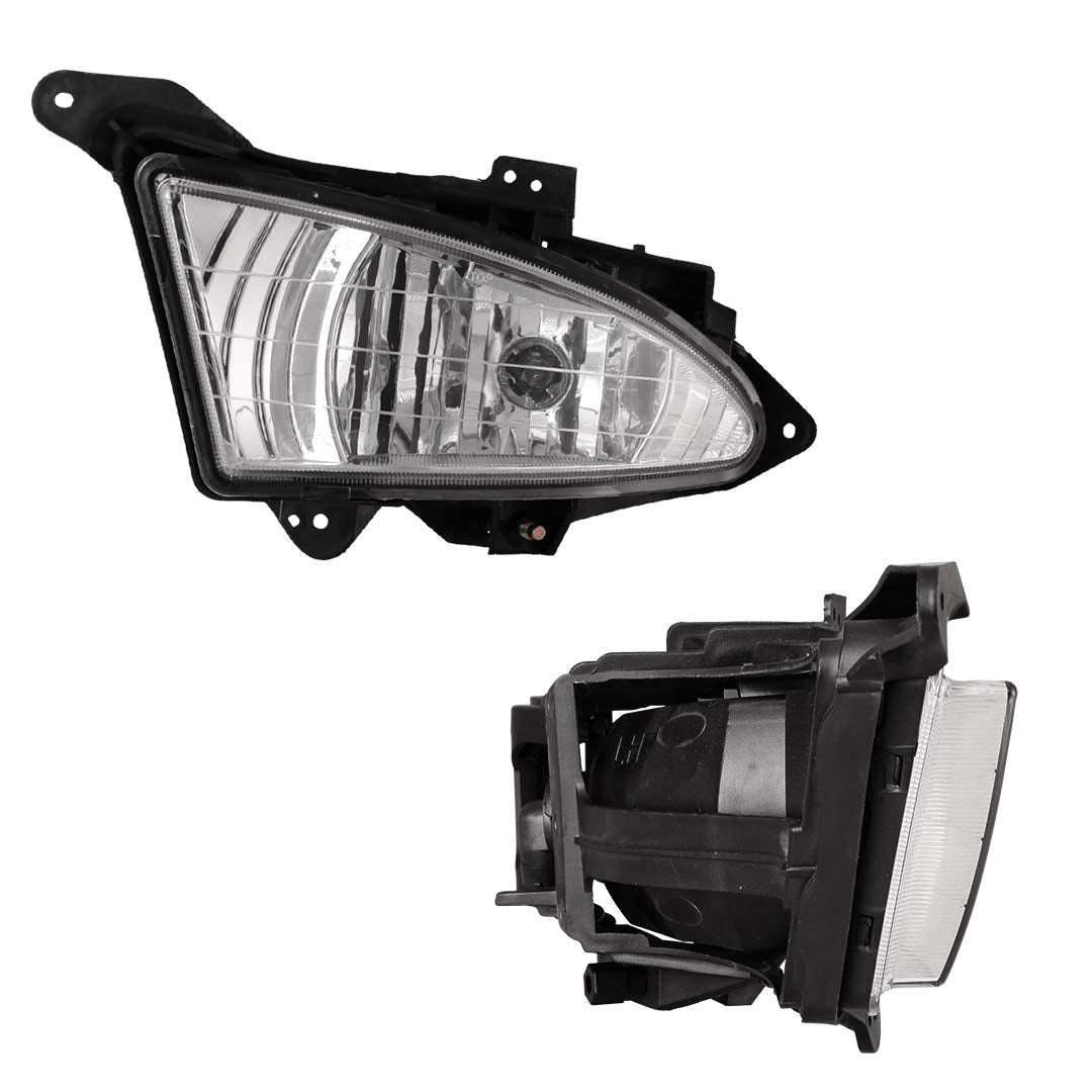 OEM Series Winjet for [2007 2008 2009 2010 Hyundai Elantra] Driving Fog Lights + Switch + Wiring Kit