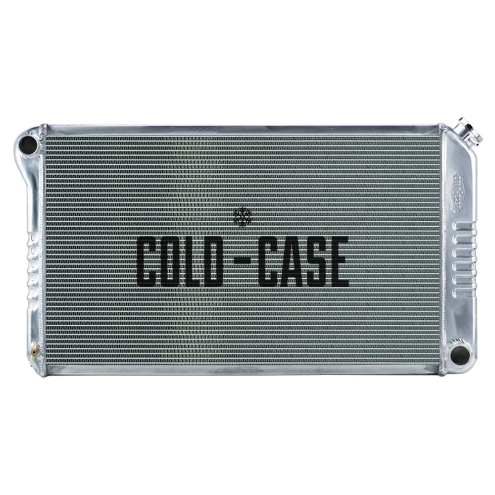 COLD CASE RADIATORS GMA42 68-72 GM A-Body Radiator MT, Silver