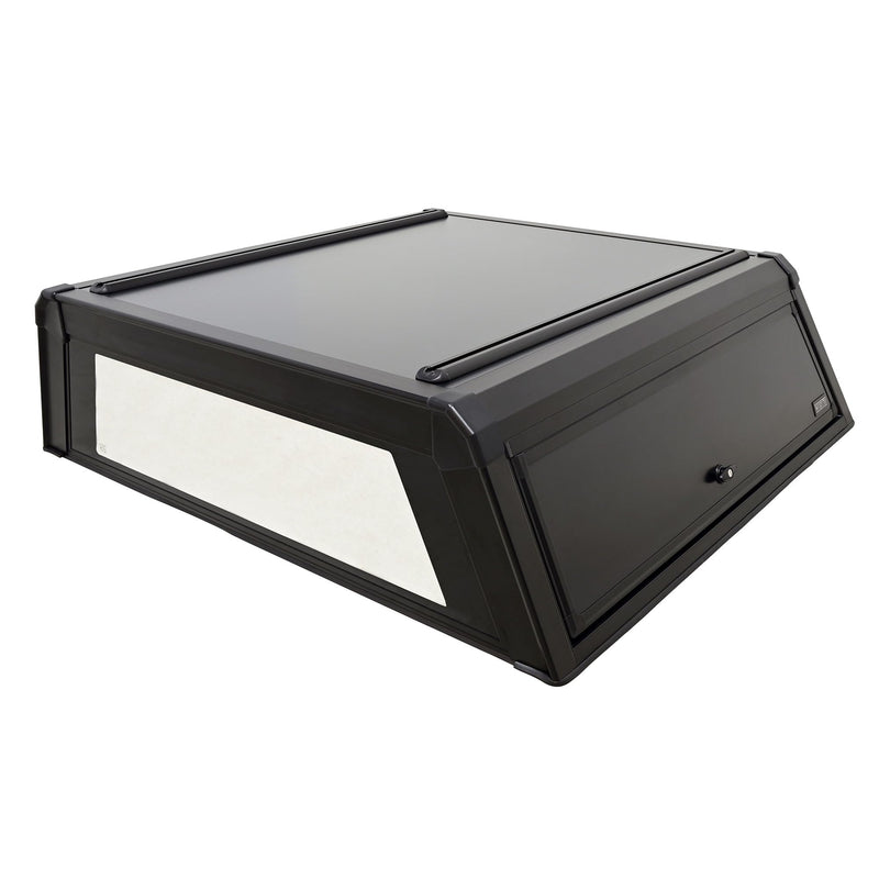Westin 16-11295 Truck Cap EXP with Solid Front Glass fits 2024-2026 Ranger 5' Bed Matte Black