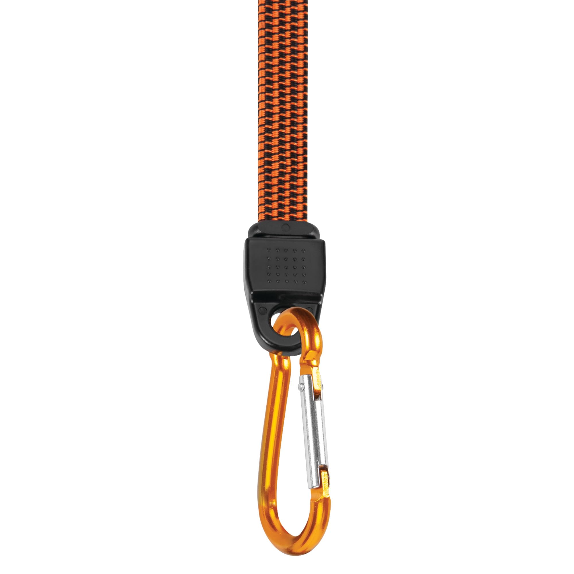 W1454 Performance Tool 30-Inch Flat Bungee w/ Carabiner - Heavy Duty, Multi-Purpose Straps for Securing Cargo, Camping Gear, and More