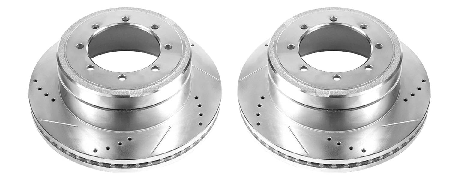 PowerStop - 13-16 Ford F-450 Super Duty Evolution Drilled & Slotted Rear Right Rotor (AR85154XR)
