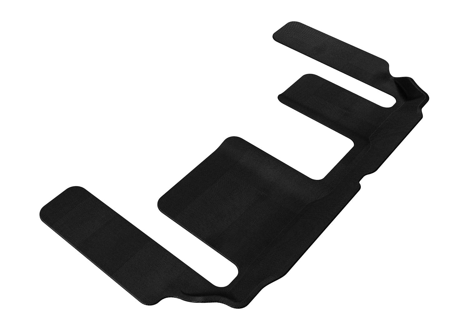3D MAXpider Custom Fit Third Row All-Weather Floor Mat for Select Mazda CX-9 Models - Kagu Rubber (Black)