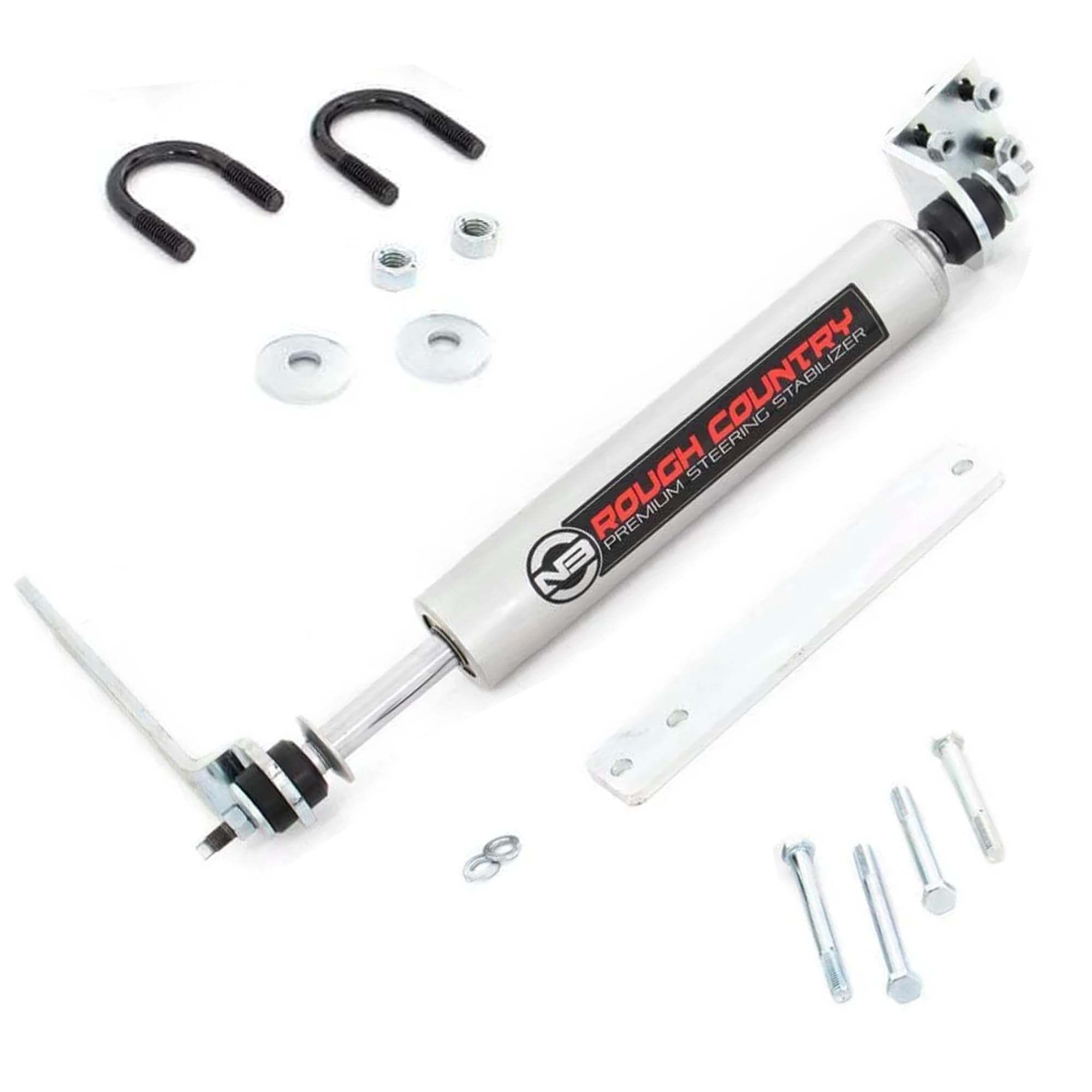 Rough Country Steering Stabilizer N3 for 1991-1997 Ford Ranger 2WD/4WD -8738430
