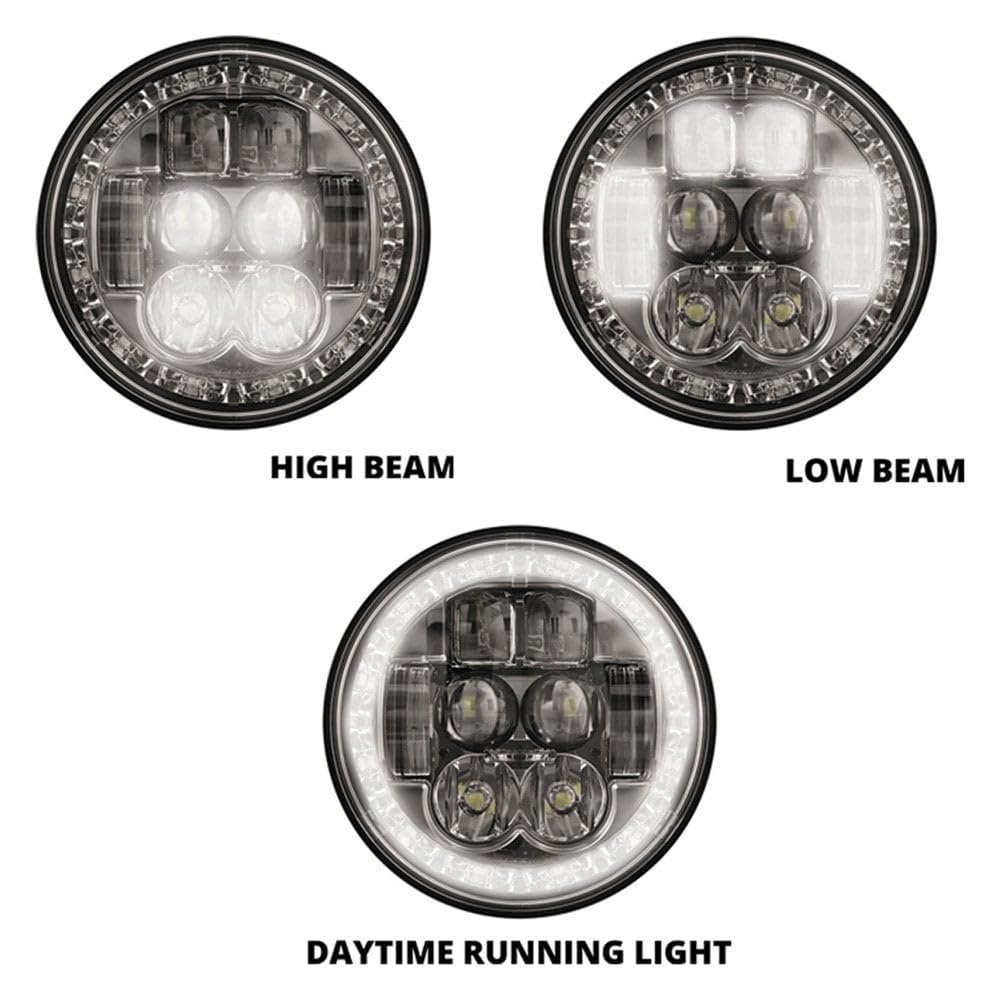 5.75" JW Speaker 8630 Evo LED Headlight (LHD) 12/24V