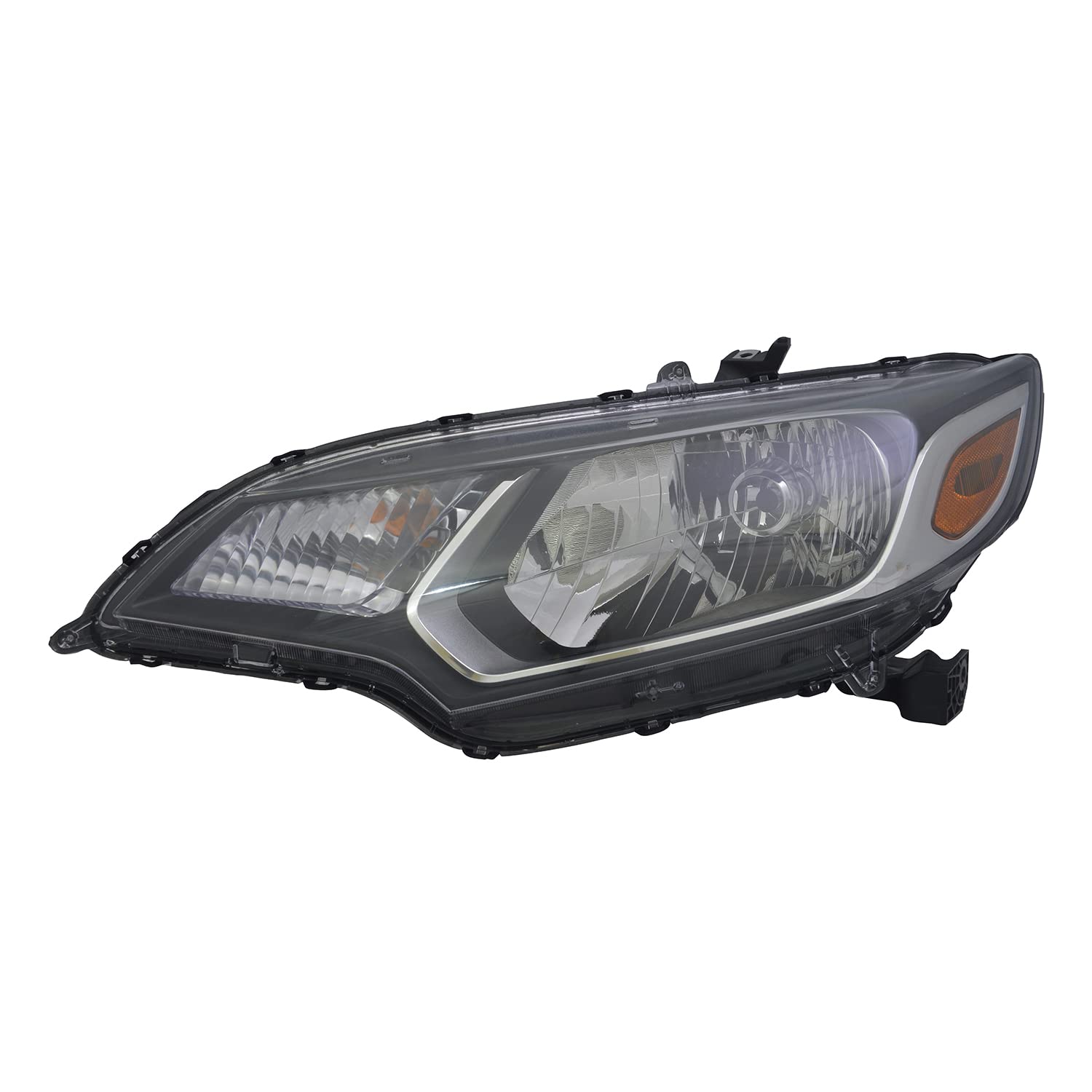 Left TYC Headlight Assembly Compatible with 2015-2017 Honda FIT