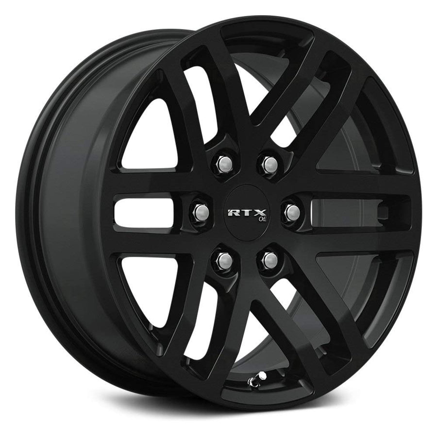 Custom RTX Wheel - 18x9, 30 Offset, 6x135 Bolt Pattern, 87.1mm Hub - Gloss Black Rim