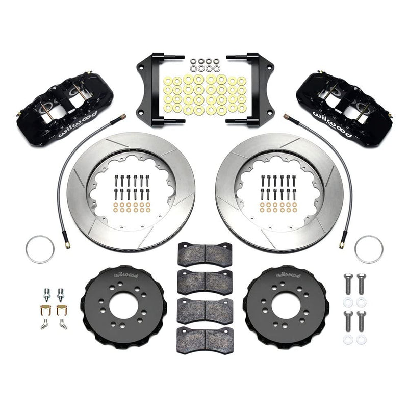 Front AERO6 Hat Kit,14.25, Drilled, Nickel