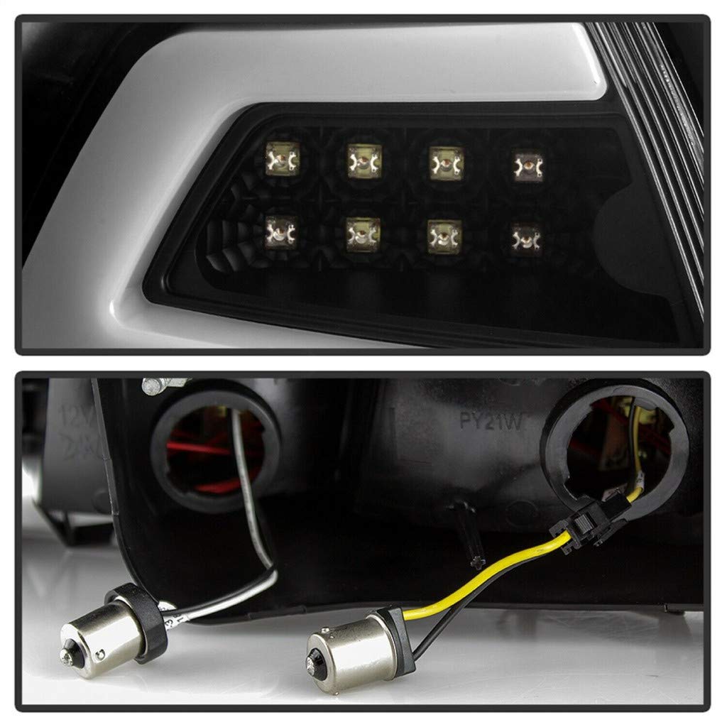 Pontiac G8 08-09 Spyder 5086068 Version 2 Light Bar LED Tail Lights - Black