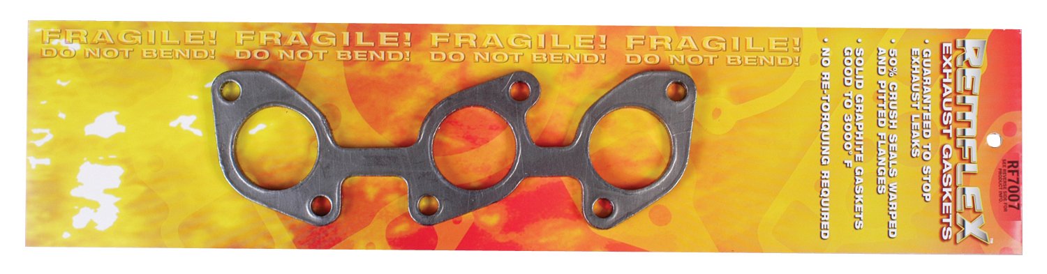 Exhaust Gasket Remflex for Toyota V6 Engine, (Set of 2)