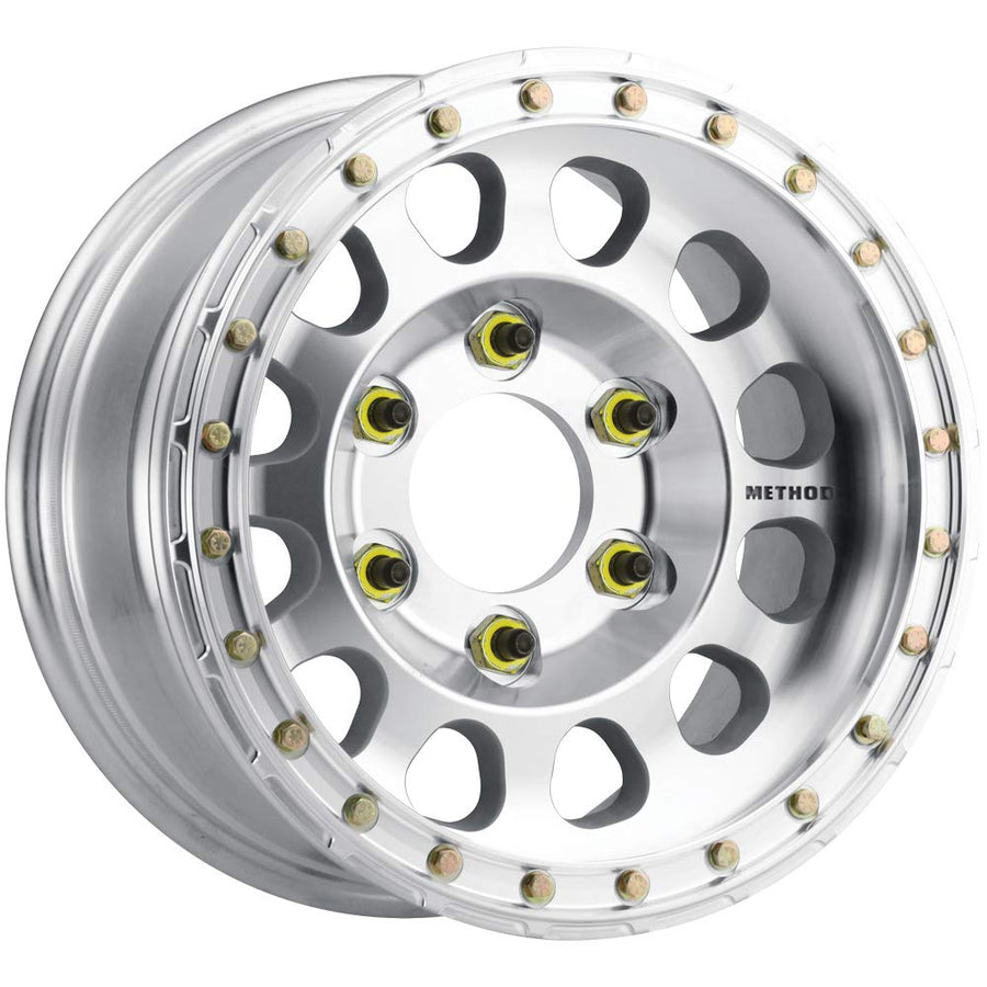Beadlock Method Race Wheels 103 Machined Wheel RAW (15 x 8. inches /6 x 5 mm, -24 mm Offset)