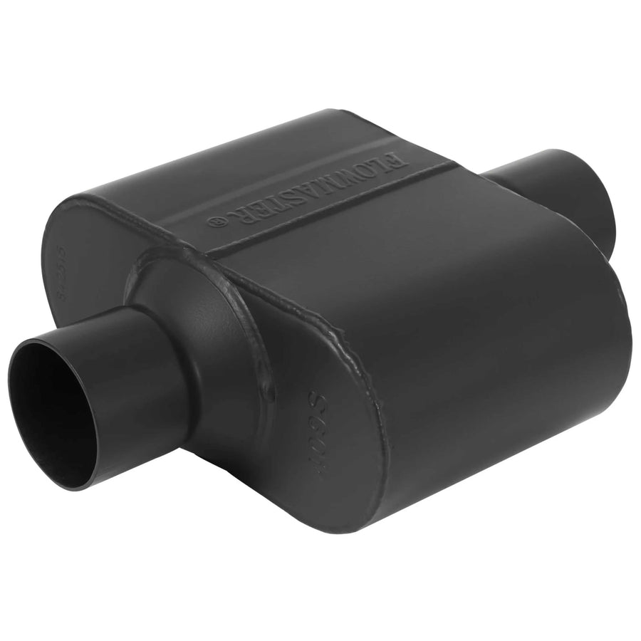 Flowmaster Super 10 Muffler Series – 2.50” Center In / 2.50” Center Out – Race-Inspired Sound – 409 Stainless Steel – Ideal for Muscle Cars, LS Swaps, Drag Cars & Off-Road Builds (842515)
