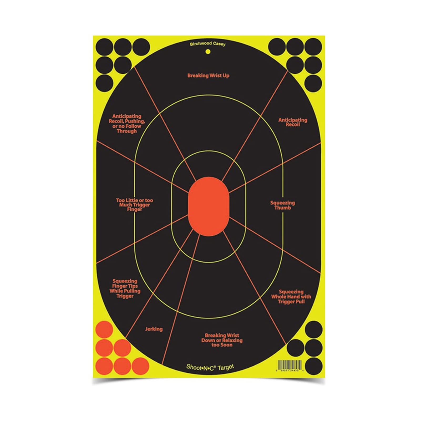 Target Combo Pack Birchwood Casey - Shoot-N-C