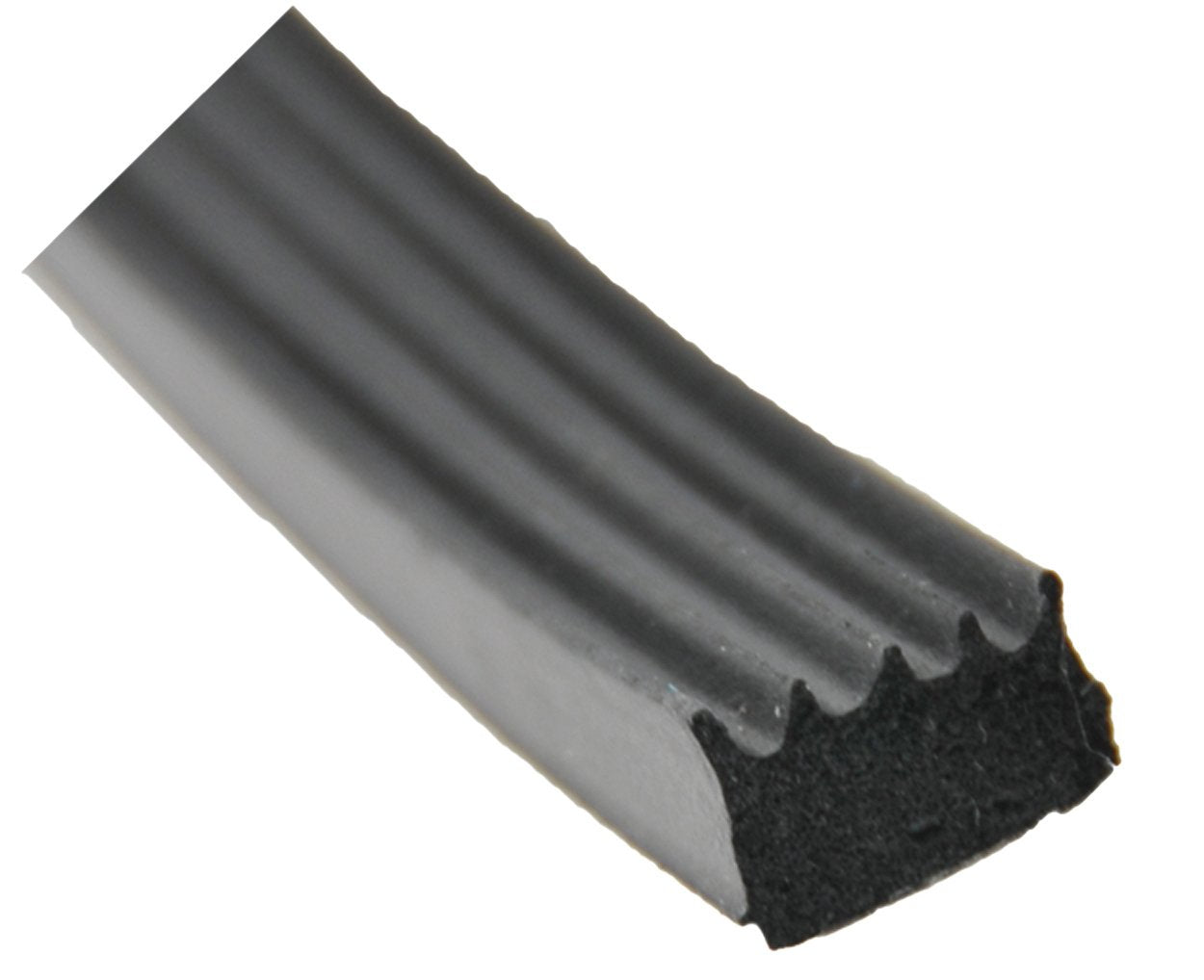 5/8" x 3/8" Ribbed Foam Seal with Tape AP Products 018-523