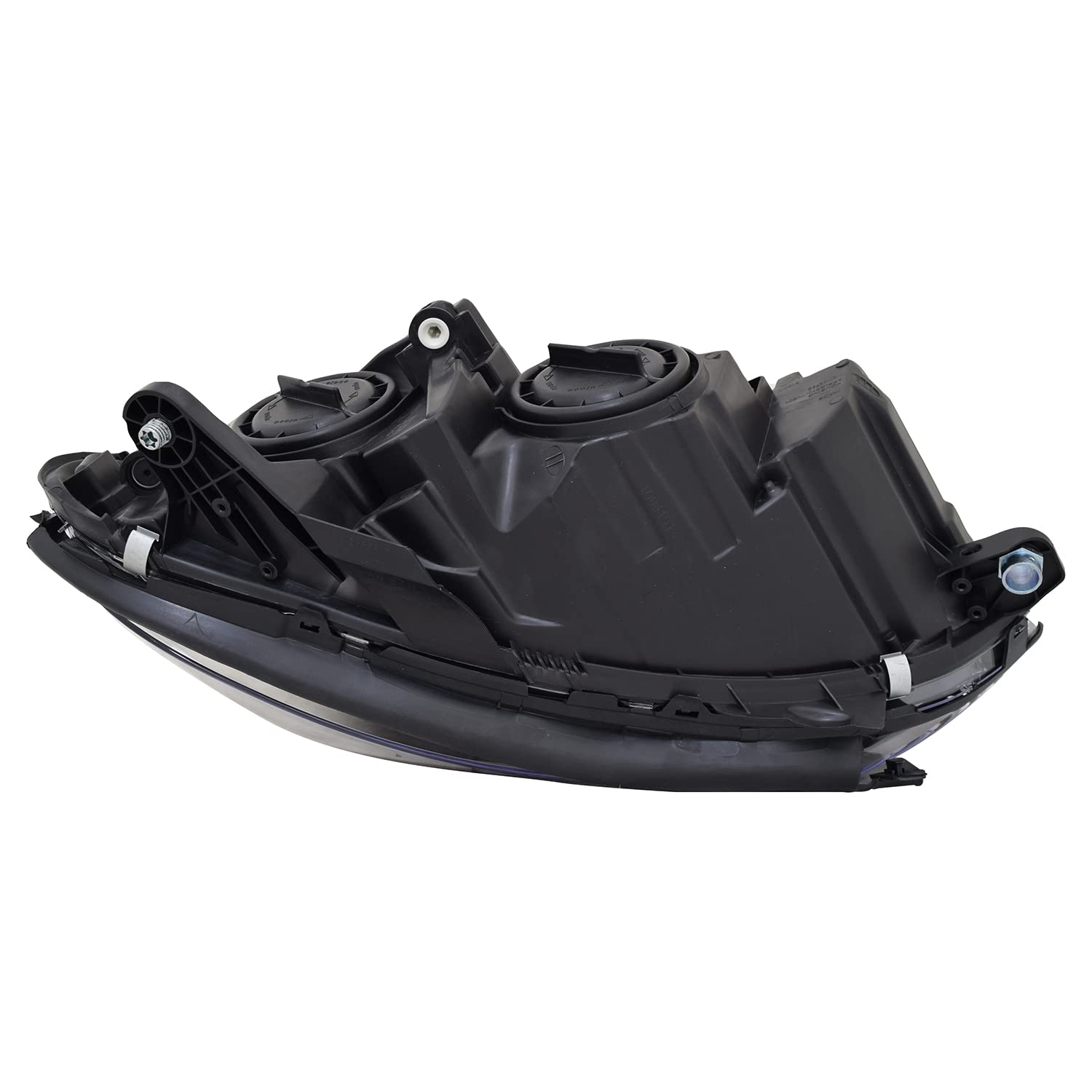 Right TYC Headlight Assembly Compatible with 2012-2015 Mercedes Benz C-Class
