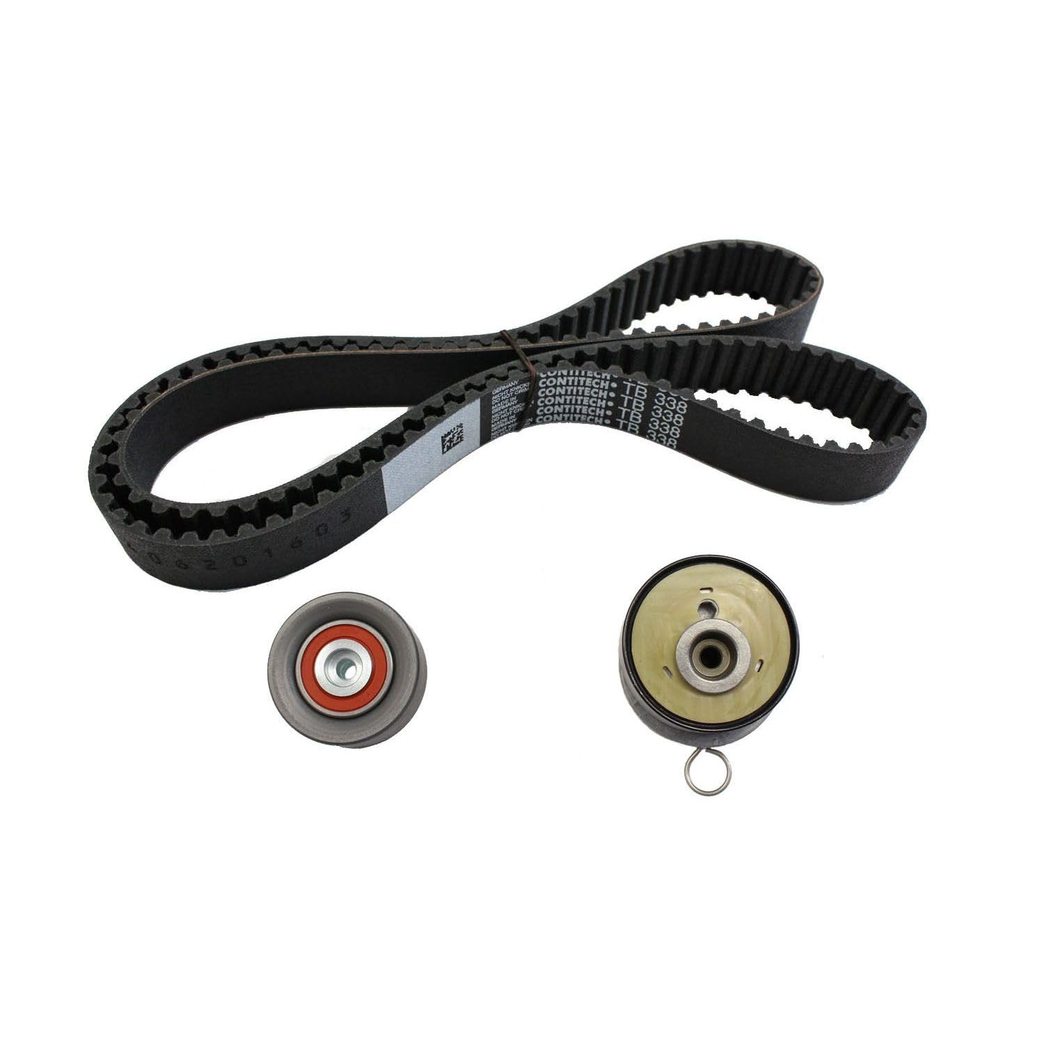 BK338 Cloyes Timing Belt Kit Contains: Timing Belt Belt Tensioner Belt Idler. Engine Timing Belt Component Kit