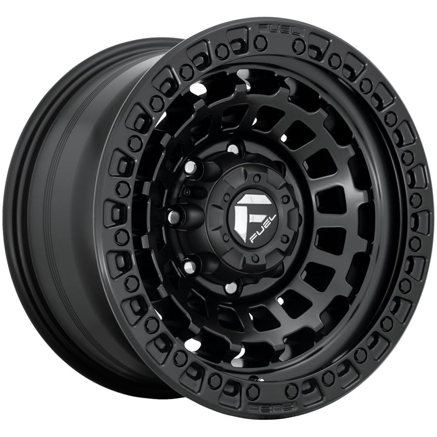 1PC Fuel D633 17X8 5X4.5 MT-BLK 38MM - D633178067+38