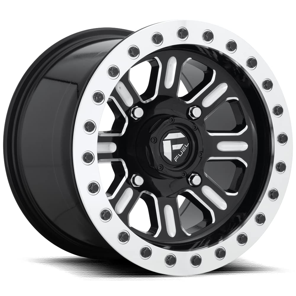 UTV Fuel D910 15X10 4X156 GL-BLK-MIL 25MM - D9101500A564