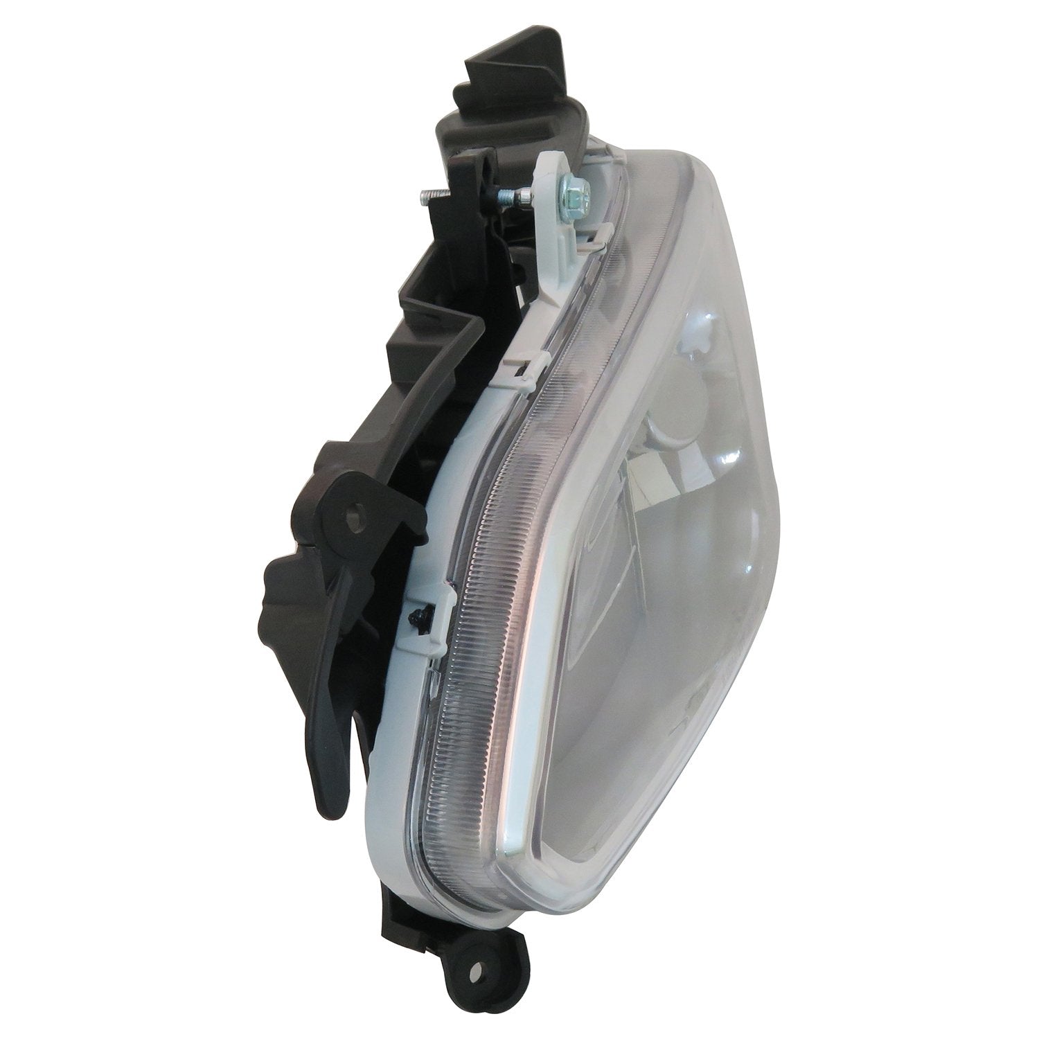 Left TYC Fog Light Assembly Compatible with 2013-2016 Hyundai Santa Fe