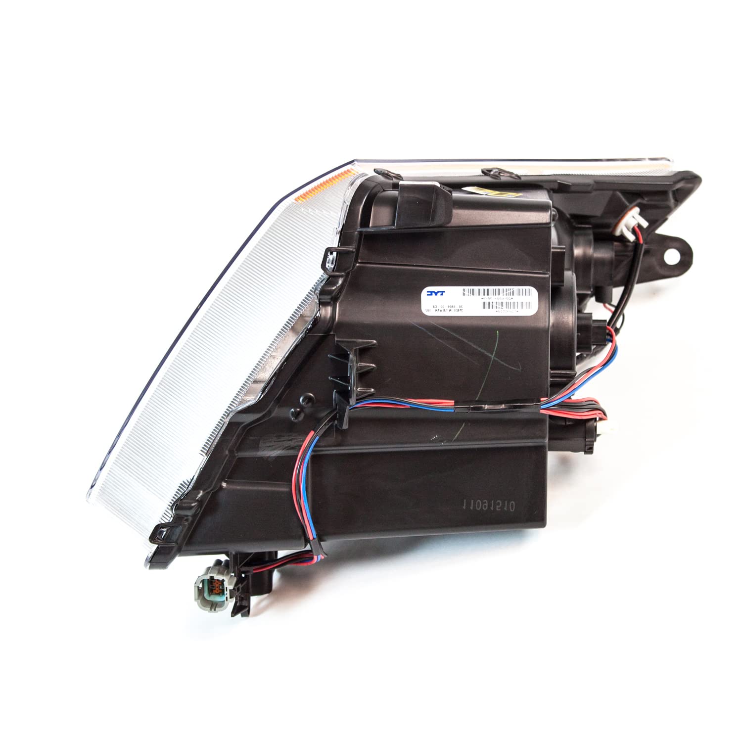 Left TYC Headlight Assembly Compatible with 2007-2009 Nissan Sentra